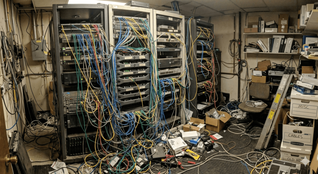The Hidden Costs of “Spaghetti Wiring” in Your Server Room